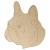 Main Image White No Hole Image French Bulldog Head