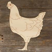 Chicken French Hen Standing Main Image