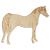 Main Image White No Hole Image Horse Arabian Standing