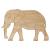 Main Image White No Hole Image African Elephant Standing Side