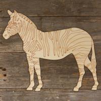 Zebra Standing Side Main Image