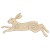 Main Image White No Hole Image Celtic Hare Running