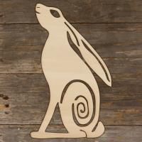 Hare Sitting Celtic Design Main Image