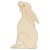 Main Image White No Hole Image Hare Sitting