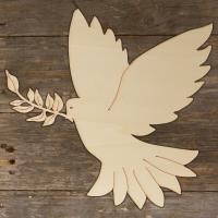 Dove Flying With Olive Branch Main Image
