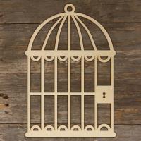 Birdcage Domed Vintage Empty Main Image