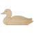 Main Image White No Hole Image Duck Mallard Swimming Male
