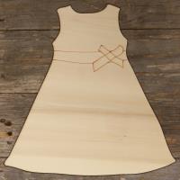 Childrens Sleevless Triangular Dress Main Image