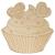 Main Image White No Hole Image Cupcake Design F Two Chocolate Hearts