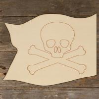 Pirate Skull and Cross Bone Flag Main Image