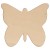 Main Image White No Hole Image Simple Butterfly Style A