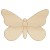 Main Image White No Hole Image Simple Butterfly Style B