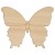 Main Image White No Hole Image Simple Butterfly Style D