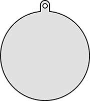 Bauble Round Plain Main Image