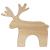 Main Image White No Hole Image Simple Christmas Reindeer