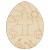 Main Image White No Hole Image Easter Egg Crucifixion Design