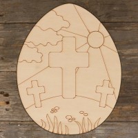 Easter Egg Crucifixion Design Main Image