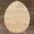 Easter Egg with Happy Easter Text