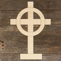 Grave Stone Celtic Thin Cross Main Image