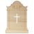 Main Image White No Hole Image Grave Stone Fancy Cross Cutout