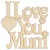 Main Image White No Hole Image I love You Mom Text in Victoria