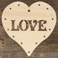 Heart with Love and Dots Main Image