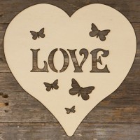 Heart Love and Butterflies Main Image