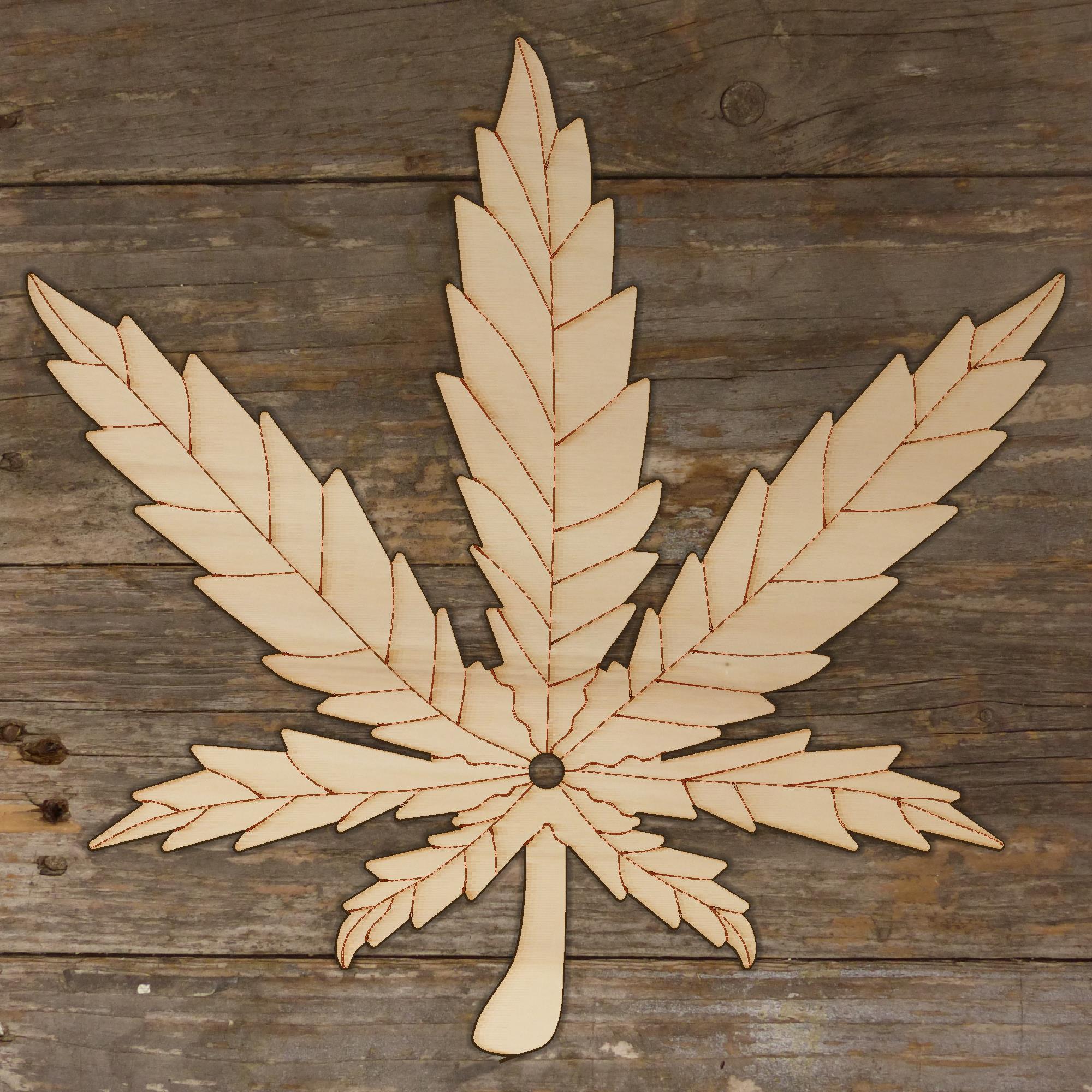 Image CH Cannabis Leaf Accurate Single