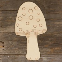 Stumpy Red Mushroom Amanita Muscaria Main Image