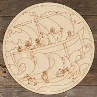 Jesus Calms Storm Image Disk Main Image