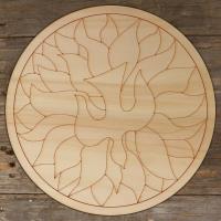 Pentecost Flame with Dove Disk Main Image