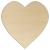 Main Image White No Hole Image Heart Plain Straight Sided Pointed