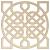 Main Image White No Hole Image Celtic Knot Circle Square Detailed