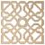 Main Image White No Hole Image Moroccan Square Knot